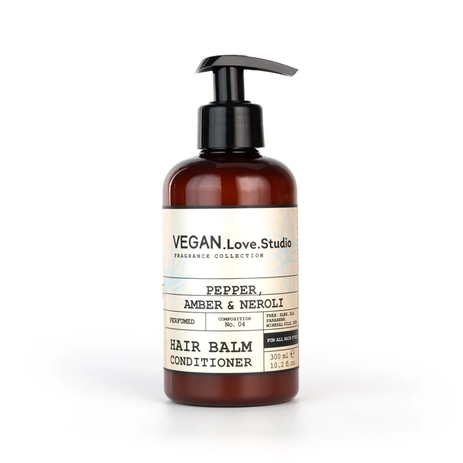 Бальзам-кондиционер для волос Vegan.Love.Studio Pepper, Amber, Neroli, парфюмированный, 300мл