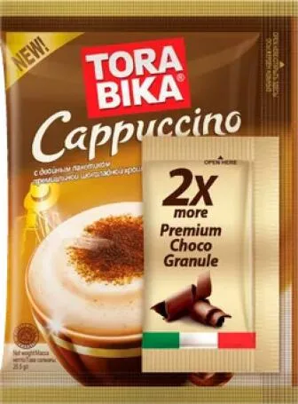 Kофейный напиток TORABIKA CAPPUCCINO, 25,5 г