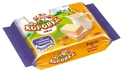 Вафли КОРОВКА Топленое молоко 150г