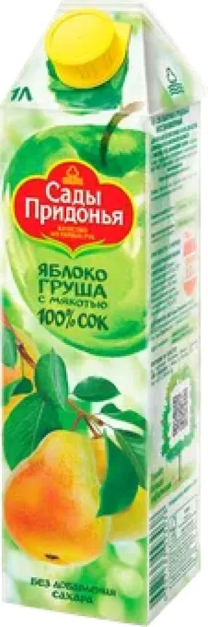 Сок Сады Придонья Яблоко Груша, 1 л
