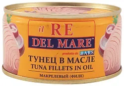 Тунец БАРС филе в масле ж/б ключ 185г