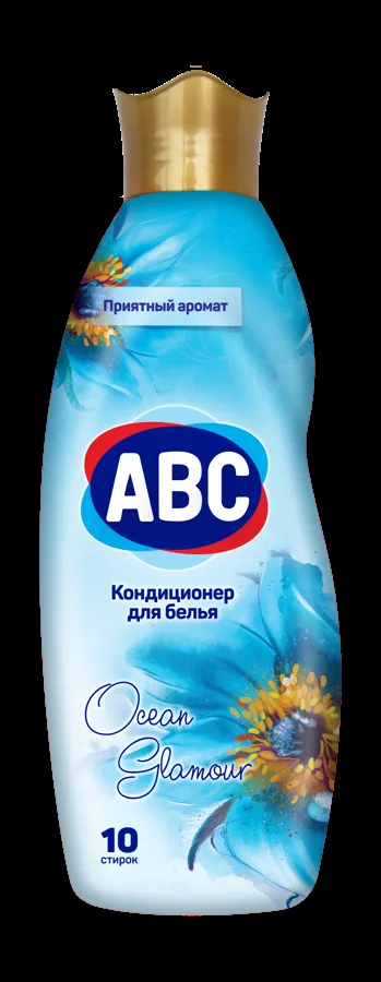 Кондиционер для белья ABC Океан Гламур, 10 стирок, 1000мл
