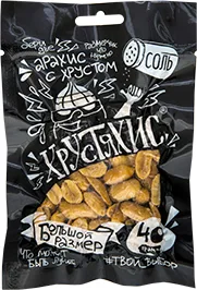 АРАХИС ХРУСТЯХИС, С СОЛЬЮ, 40 Г