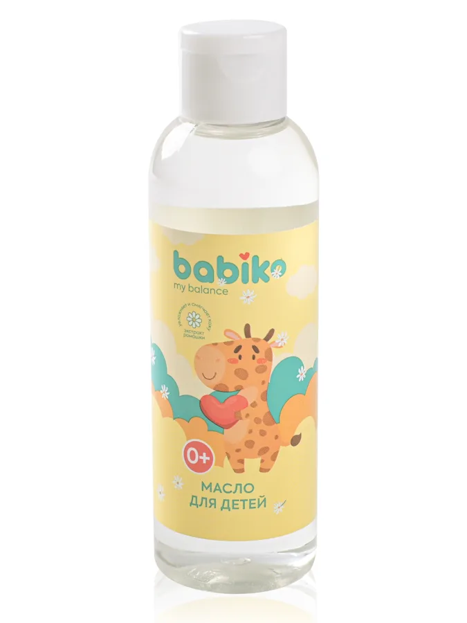 Масло для детей Babiko My balance, ромашка и витамин Е, 150 мл