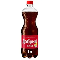 Газ.напиток ДОБРЫЙ Кола Ледяной лимон 1л