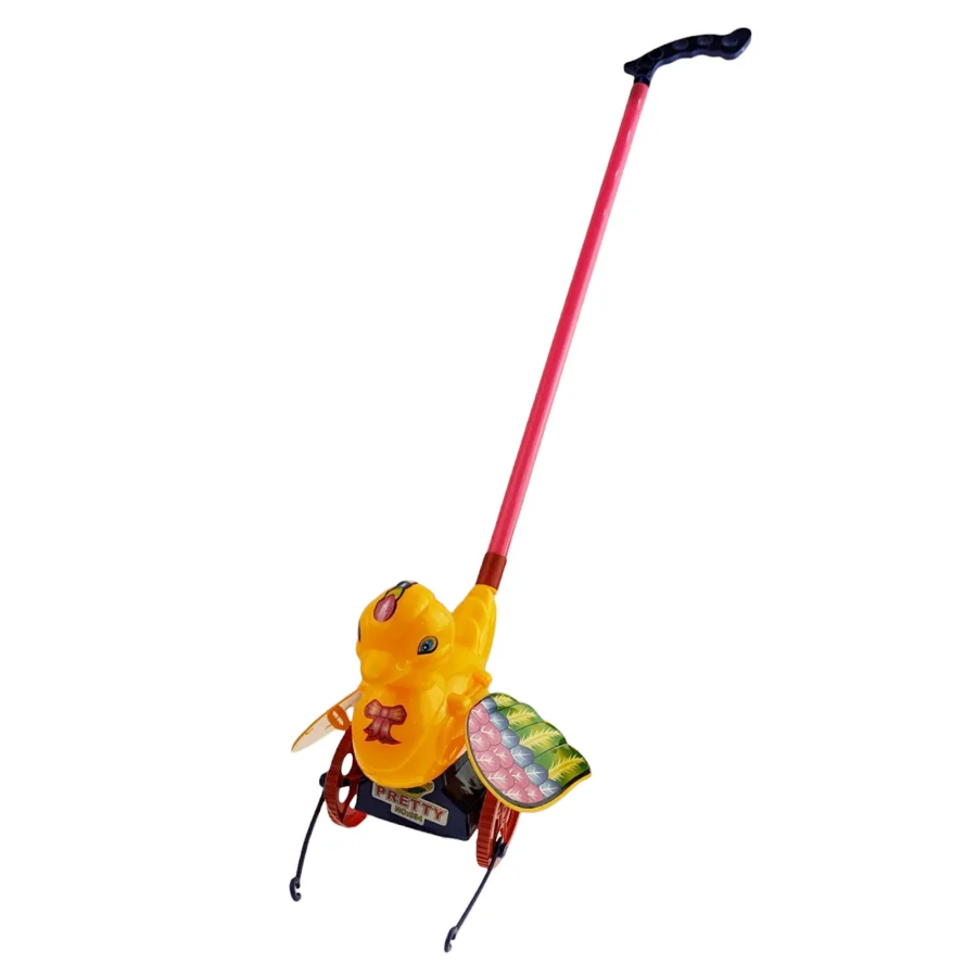 Каталка Jile Toys Уточка Pretty, 16х13см