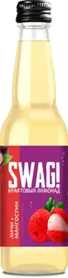 Лимонад SWAG! Личи-мангостин, 0,33л