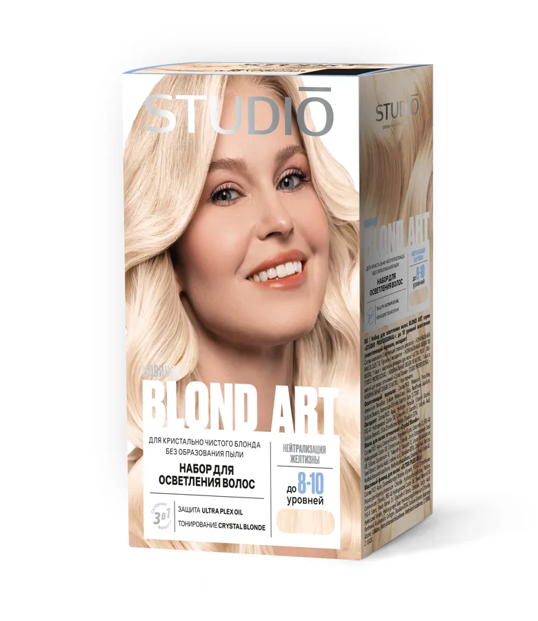 Осветлитель для волос Essem Hair Studio Professional, интенсивный, 8-10 тонов, 125мл