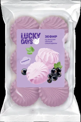 Зефир Lucky Days со вкусом черной смородины 250г