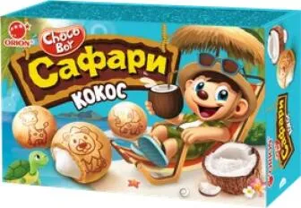 Печенье Orion Choco Boy Coconut, 39 г