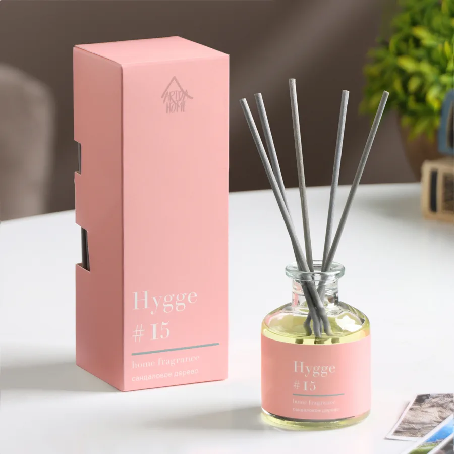 Диффузор Arida Home Hygge #15, Сандаловое дерево, 50 мл