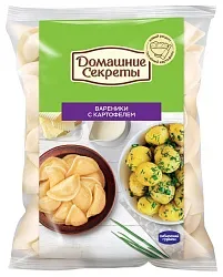 Вареники ДОМАШНИЕ СЕКРЕТЫ с картофелем 800г