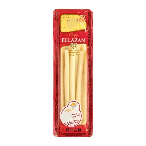 Сырные палочки с медово-горчичным соусом Ellazan 40% 125г