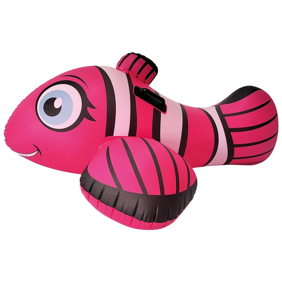 Игрушка надувная для катания Рыба-клоун, 115x98x65 см
