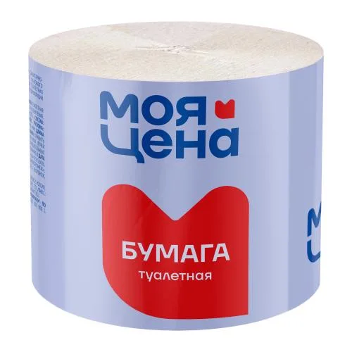 Бумага туалетная Моя цена без втулки