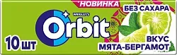 Жевательная резинка ОРБИТ Мята бергамот 13.6г