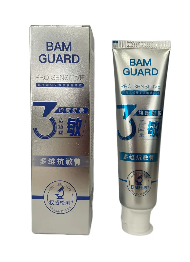 Зубная паста BAM GUARD  профилактическая Fresh tea 135гр