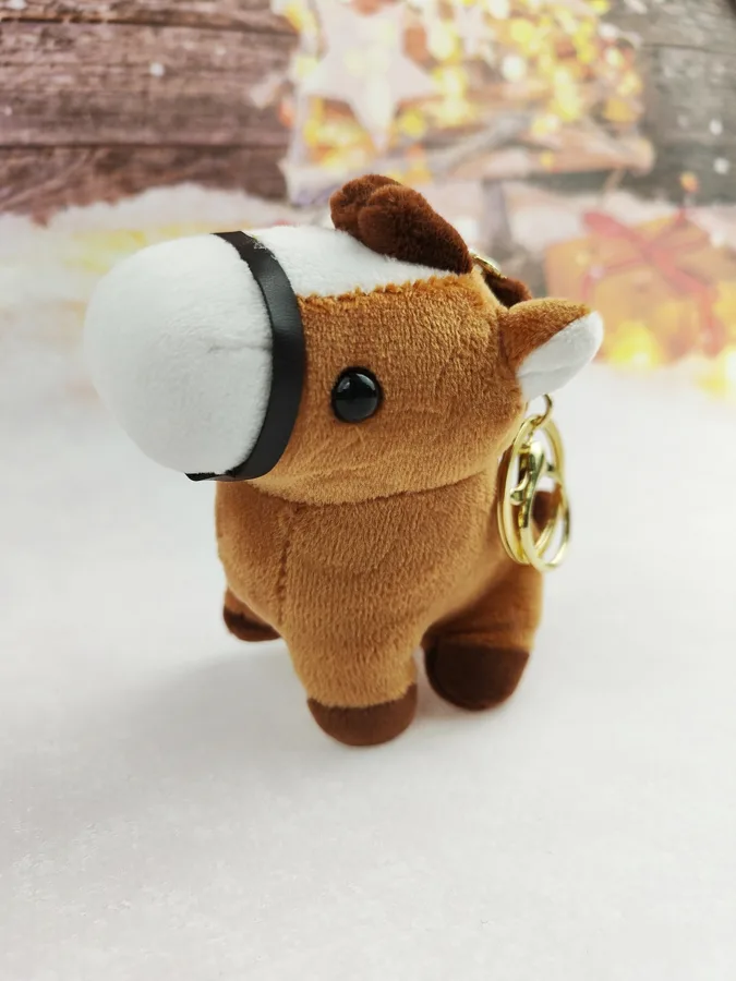 Игрушка мягкая Jile Toys Брелок лошадка, 11см