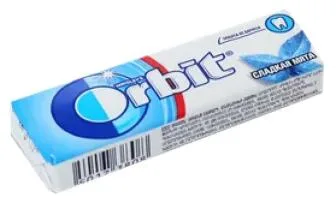 Жевательная резинка Orbit Сладкая мята, 13г