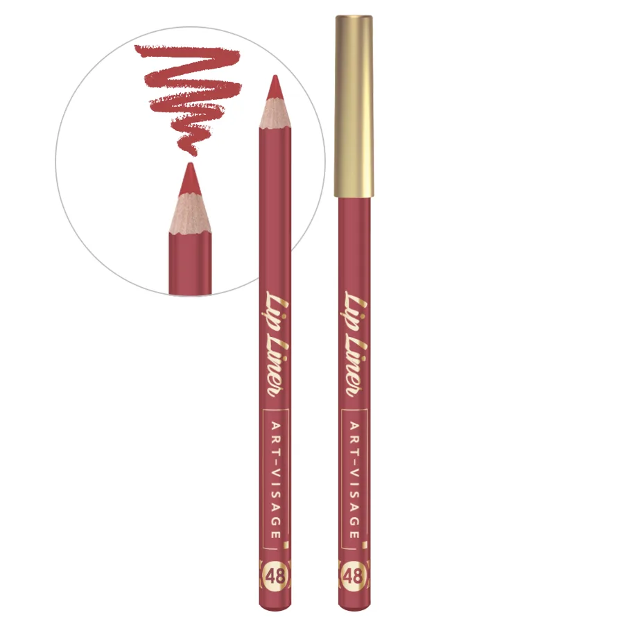 Art-Visage карандаш для губ Lip liner тон48 карамельный