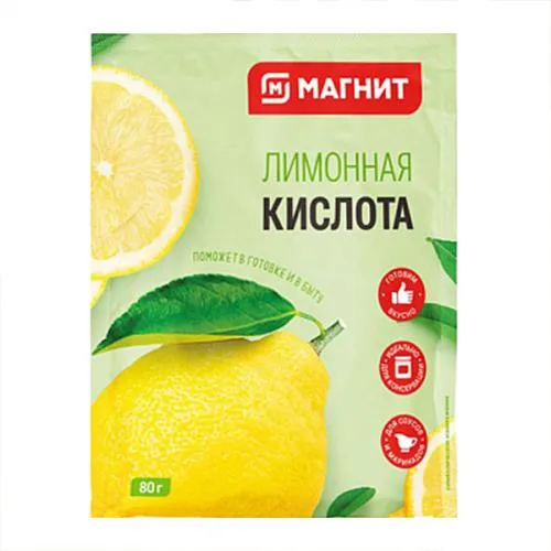 Лимонная кислота Магнит 80г