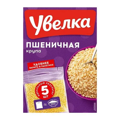 Крупа Увелка Пшеничная 5пак*80г