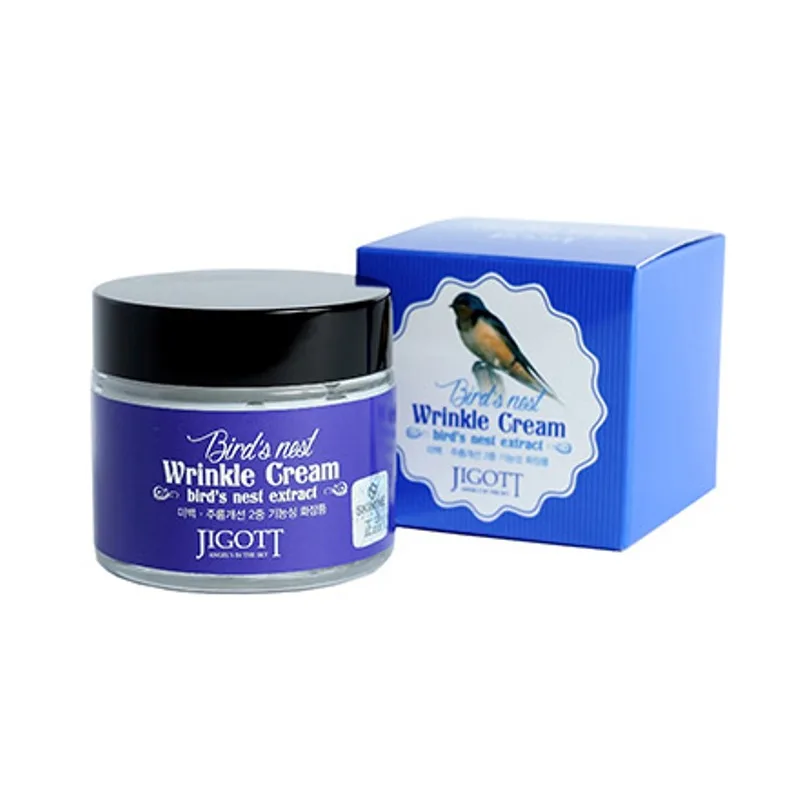 Крем для лица Jigott Ласточкино гнездо (Bird'S Nest Wrinkle Cream), антивозрастной, 70мл