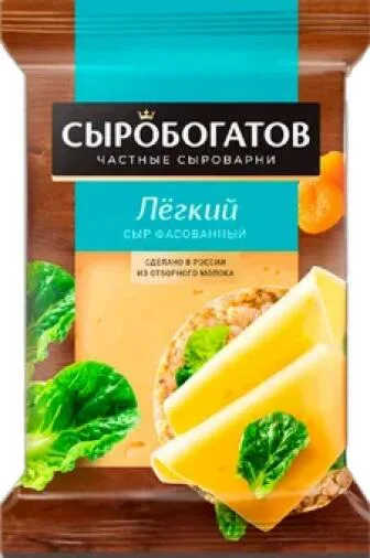 Сыр 25% Сыробогатов Легкий, 180 г