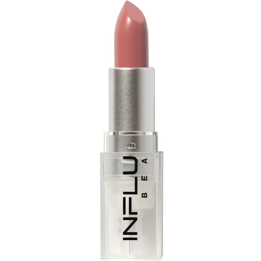Помада-стик Influence Beauty, сатиновая полуматовая, тон: 13 нюд холодный темно-розовый, 4г