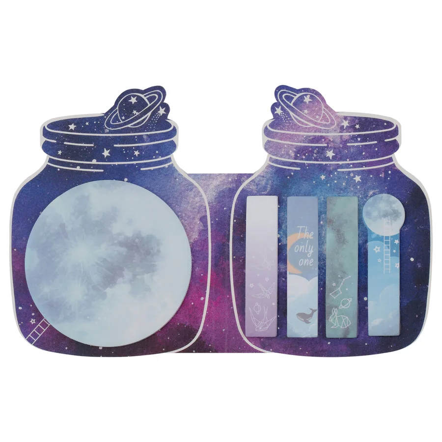 Набор Стикеры-закладки 20л. 5цв. MESHU Universe