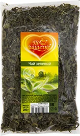 ЧАЙ ПО ЧАШЕЧКЕ, КРУПНОЛИСТОВОЙ, ЗЕЛЁНЫЙ, 200 Г
