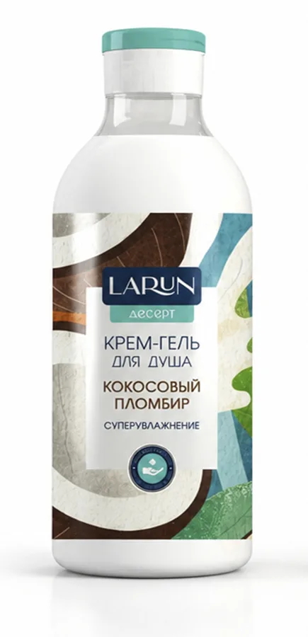 Гель для душа Larun Кокосовый пломбир 400мл