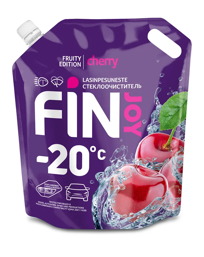 Стеклоомывающая жидкость Fin Joy FRUITY Cherry -20 3,5л