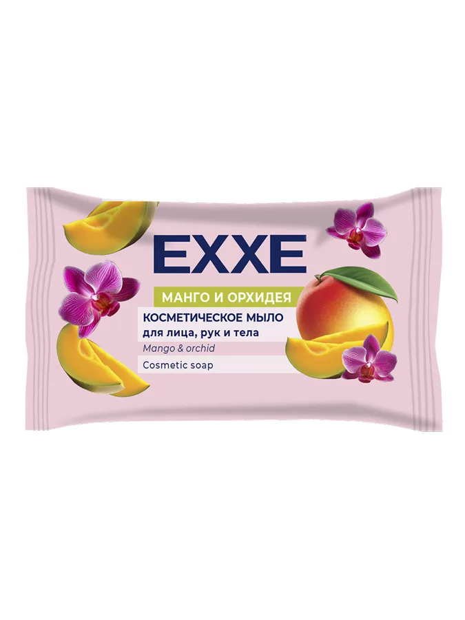 Мыло туалетное Exxe Манго и орхидея, 75 г