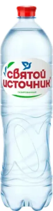 Вода артезианская газированная Святой источник, 1,5л