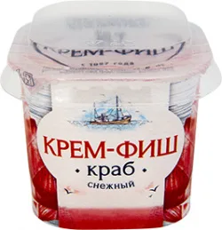 ПАСТА ЕВРОПРОМ КРЕМ-ФИШ СНЕЖНЫЙ КРАБ, 150 Г