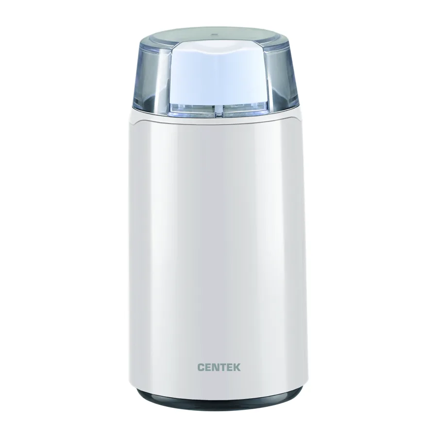 Кофемолка Centek CT-1360, цвет: белый, 250Вт