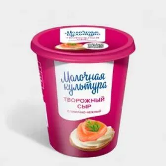 Сыр творожный Молочная культура сливочно-нежный 65% 130г