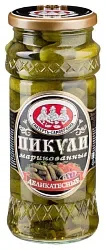 Пикули СКАТЕРТЬ-САМОБРАНКА Деликатесные маринованные ст/б 580мл