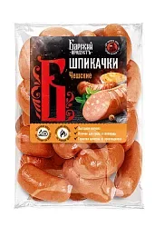 Шпикачки БАРСКИЙ ПРОДУКТЪ Чешские в/у · цена за 100 грамм