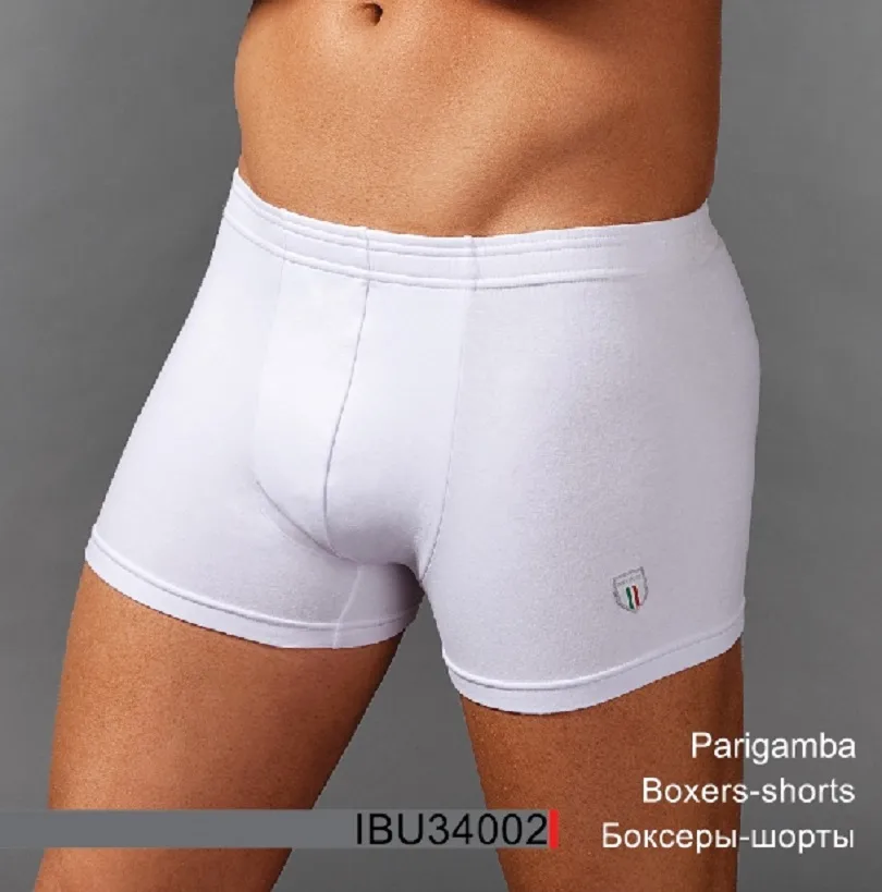 IBU34002 Classic  (grigio melange, 8) Трусы и кальсоны мужские или для мальчиков, трикотажные, из хлопчатобумажной пряж