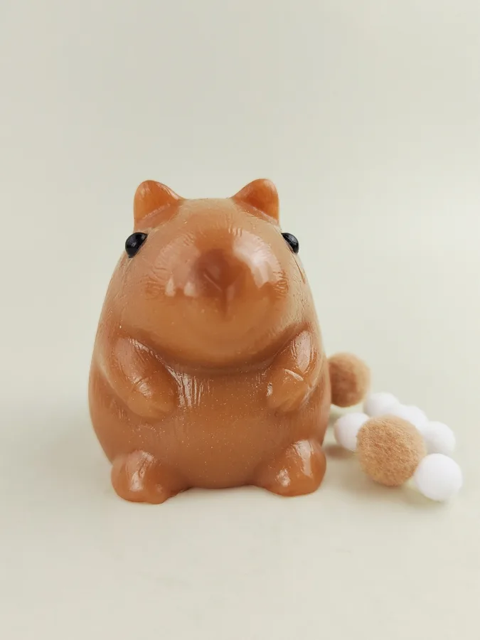 Фигурка антистресс Jile Toys Сквиш-мялка Капибара