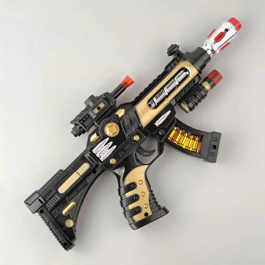Оружие игрушечное Jile Toys Автомат, звуковые эффекты, 30 см