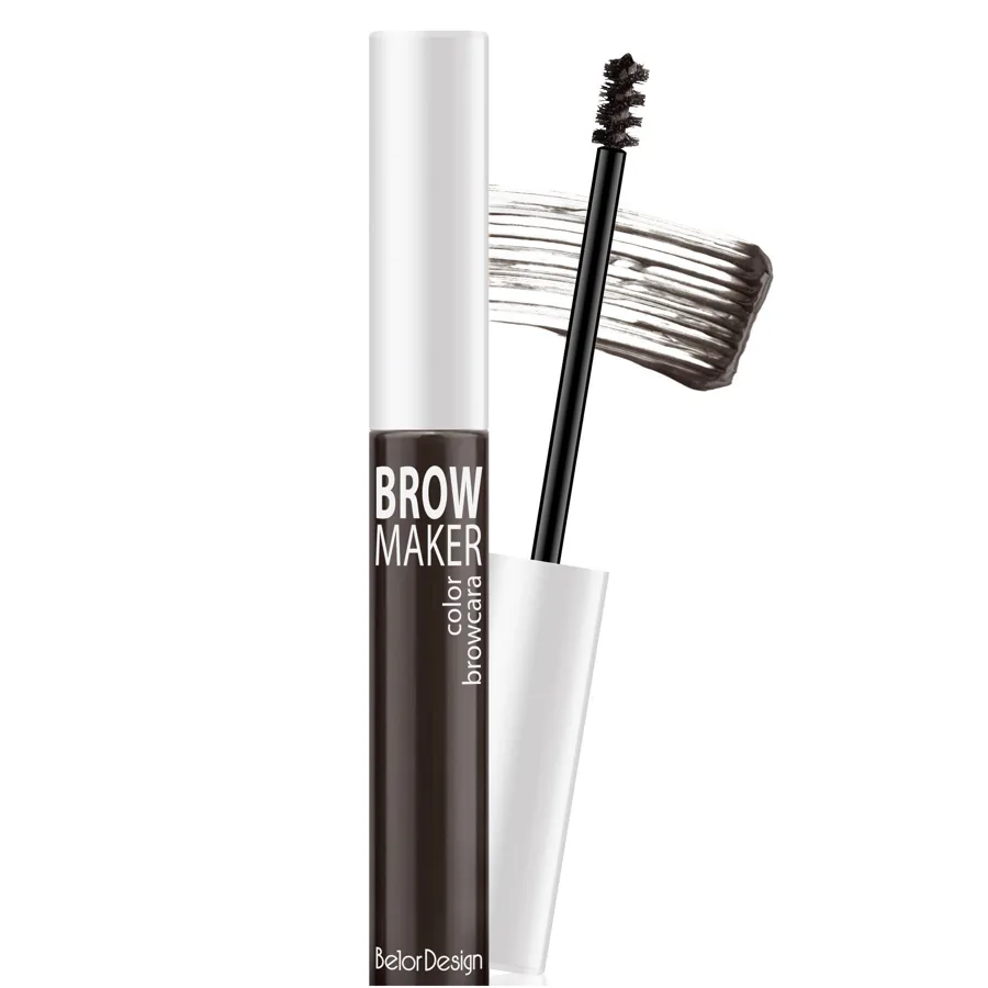 Тушь для бровей Belor Design Brow Maker, тон 11, брюнет