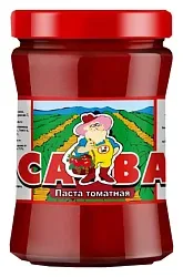 Томатная паста САВА ГОСТ 25% ст/б 250г