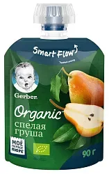 Пюре ГЕРБЕР спелая груша м/у 90г