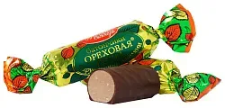 Конфеты КРАСНЫЙ ОКТЯБРЬ Батончики Ореховая роща весовые · цена за 100 грамм