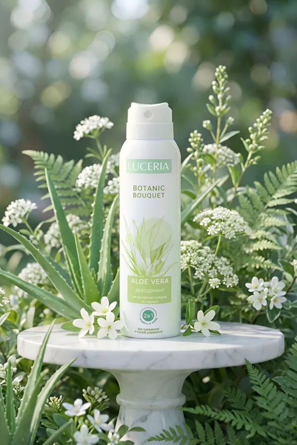 Дезодорант-спрей Luceria Aloe vera, 150 мл