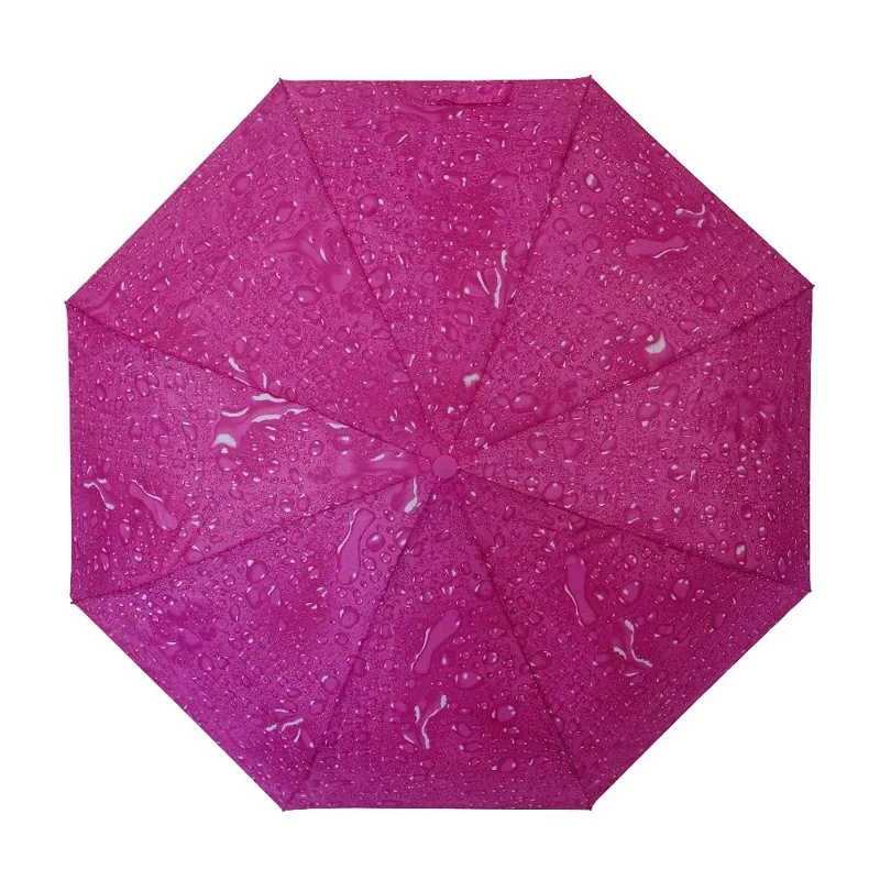 Зонт женский Raindrops Капли, суперавтомат, 28 см