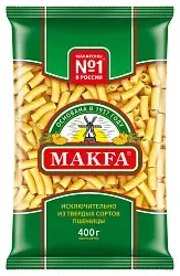 Мак.изделия МАКФА Рожки м/у 400г